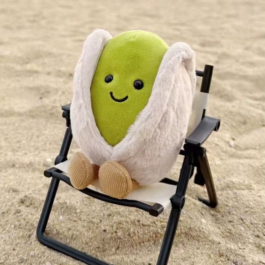 12Cm Pistachio Nut Plushies Lovely Stuffed Pistachio Doll Living Room Decoration Household Cute Plush Toy Birthday Gift